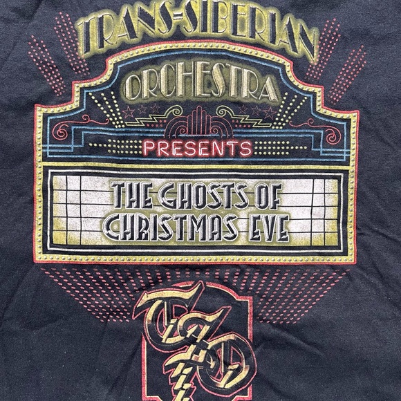 NWOT Gildan Trans-Siberian Orchestra Ghosts of Christmas Eve Graphic T-Shirt 2XL - Picture 3 of 7